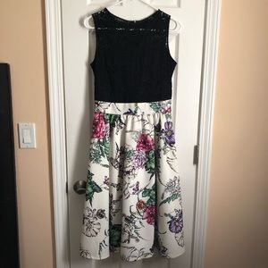 Lacy floral dress
